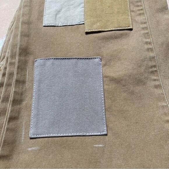 Taylor Stitch Atelier & Repairs Chinos In British Khaki Tan Patchwork Variety - Picture 11 of 12